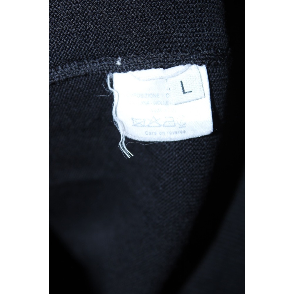 Yves Saint Laurent Women's Large Black White Wool Knit Vest - Picture 5 of 9